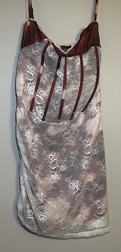 Nwt corset cherry blossom lace - cherry,